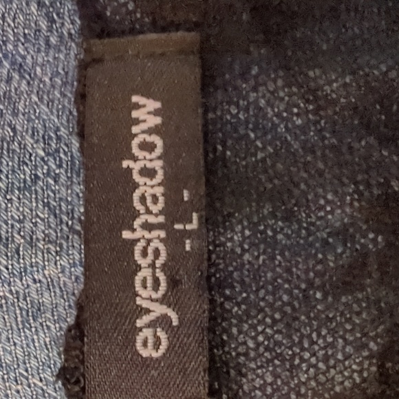 'Eye Shadow' by Marshall's sized L shear black laced top - Picture 3 of 3